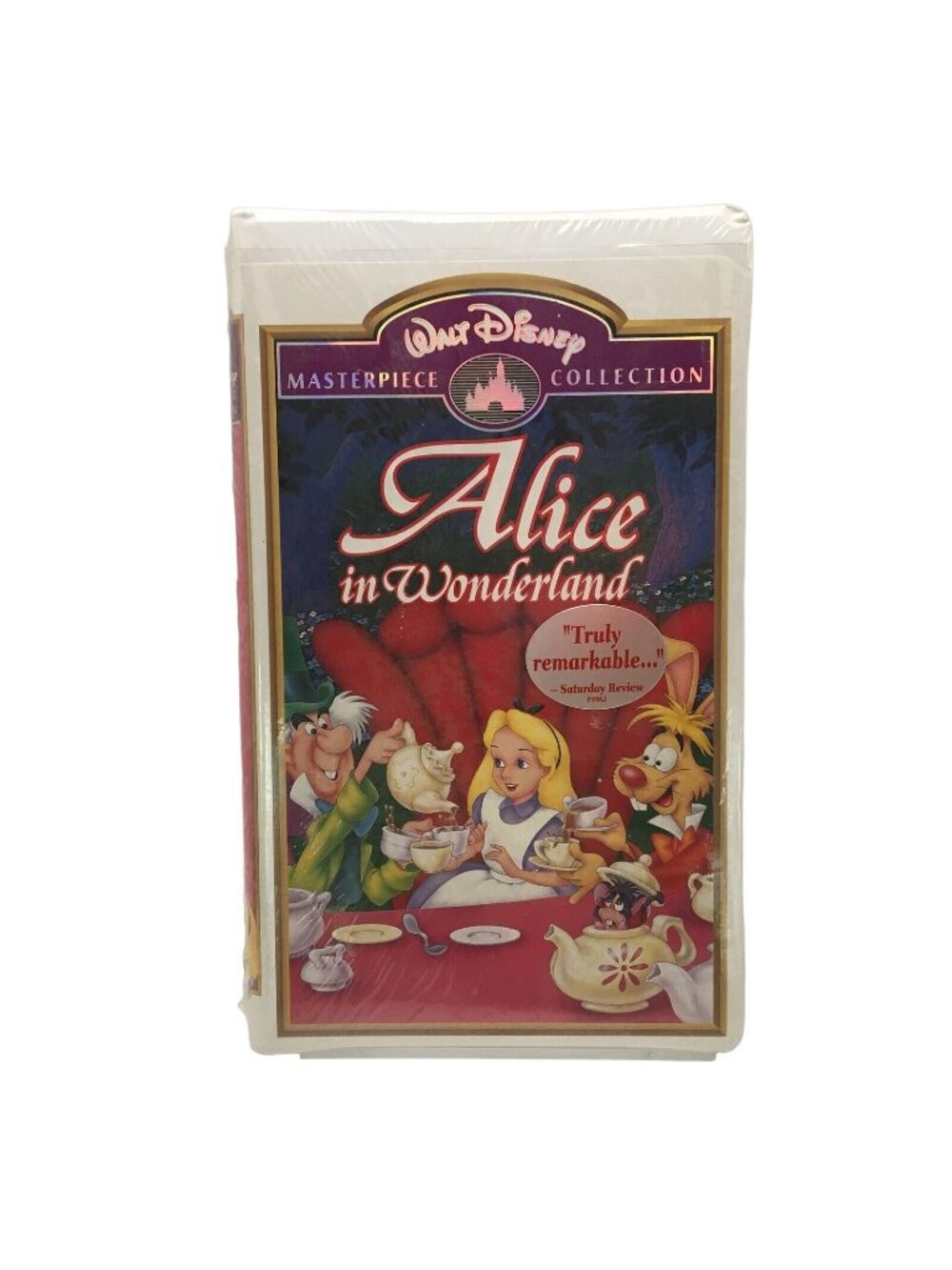 Alice In Wonderland Walt Disney Masterpiece Collection Clamshell VHS 036 Sealed